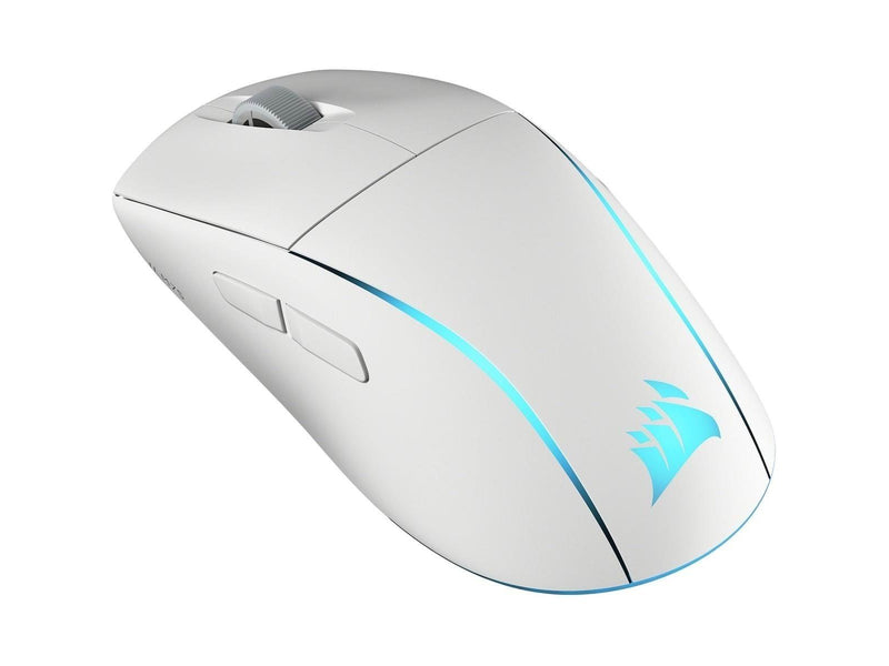 Corsair M75 Lightweight RGB - Gaming Maus (Weiß mit RGB Licht)