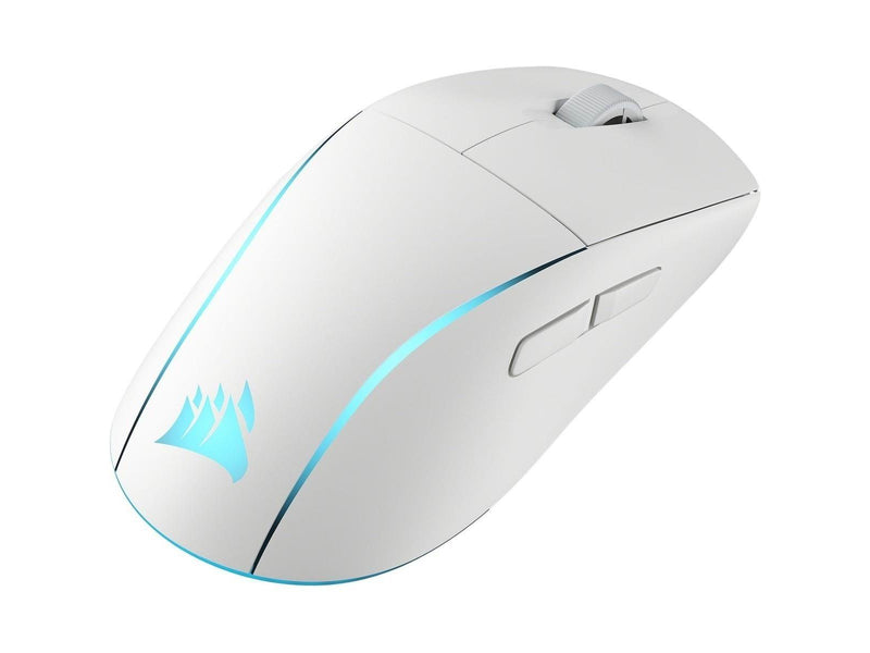 Corsair M75 Lightweight RGB - Gaming Maus (Weiß mit RGB Licht)