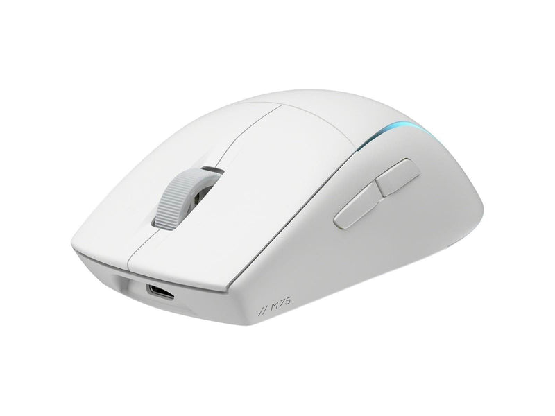 Corsair M75 Lightweight RGB - Gaming Maus (Weiß mit RGB Licht)