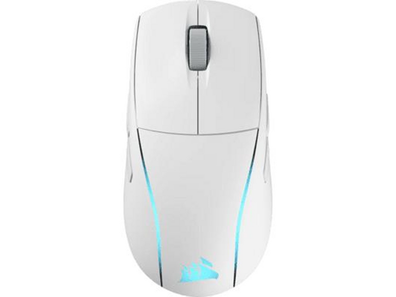 Corsair M75 Lightweight RGB - Gaming Maus (Weiß mit RGB Licht)