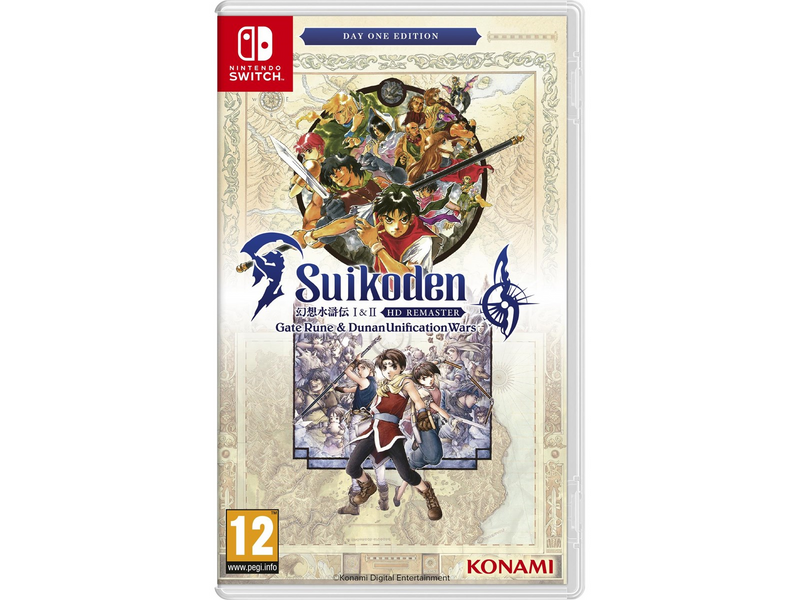 Suikoden I + II HD Remaster: Gate Rune and Dunan Unification Wars (Day One Edition) - Nintendo Switch - RPG - PEGI 12