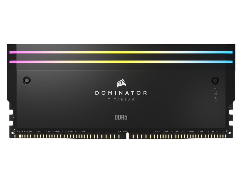 Corsair Dominator Titanium DDR5 Light Enhancement Kit - Schwarz mit RGB