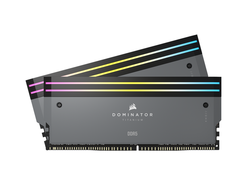Corsair Dominator Titanium DDR5 Light Enhancement Kit - Grau mit RGB