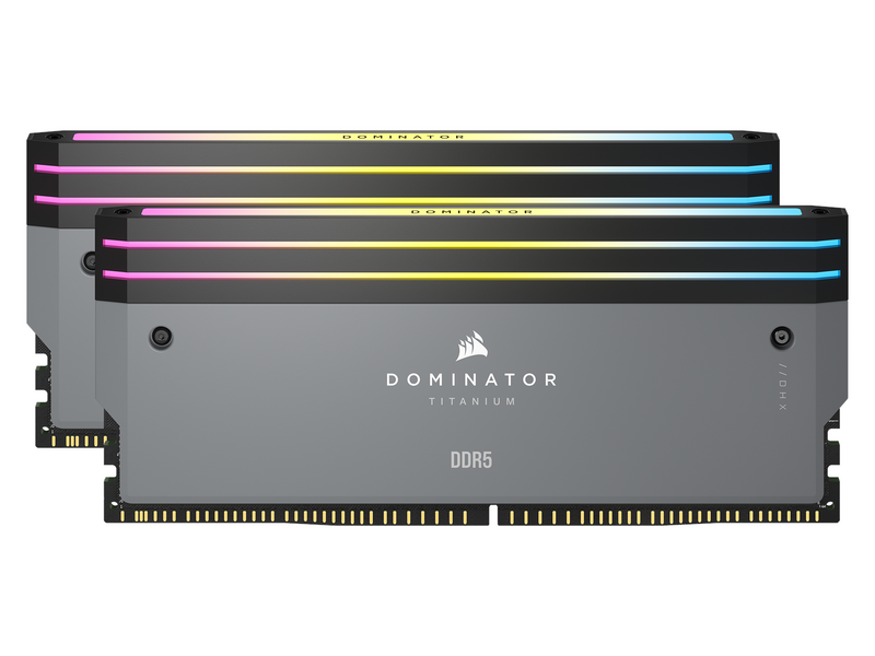 Corsair Dominator Titanium DDR5 Light Enhancement Kit - Grau mit RGB