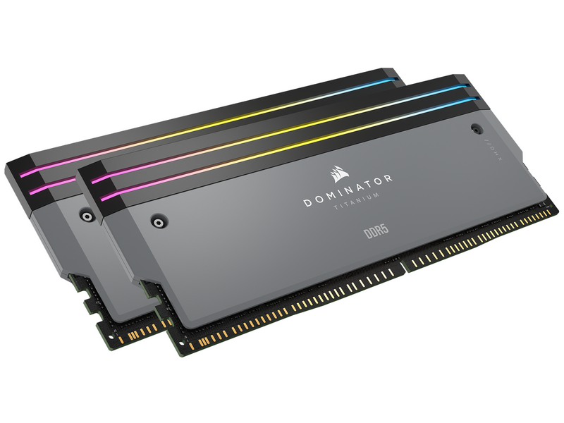 Corsair Dominator Titanium DDR5 Light Enhancement Kit - Grau mit RGB