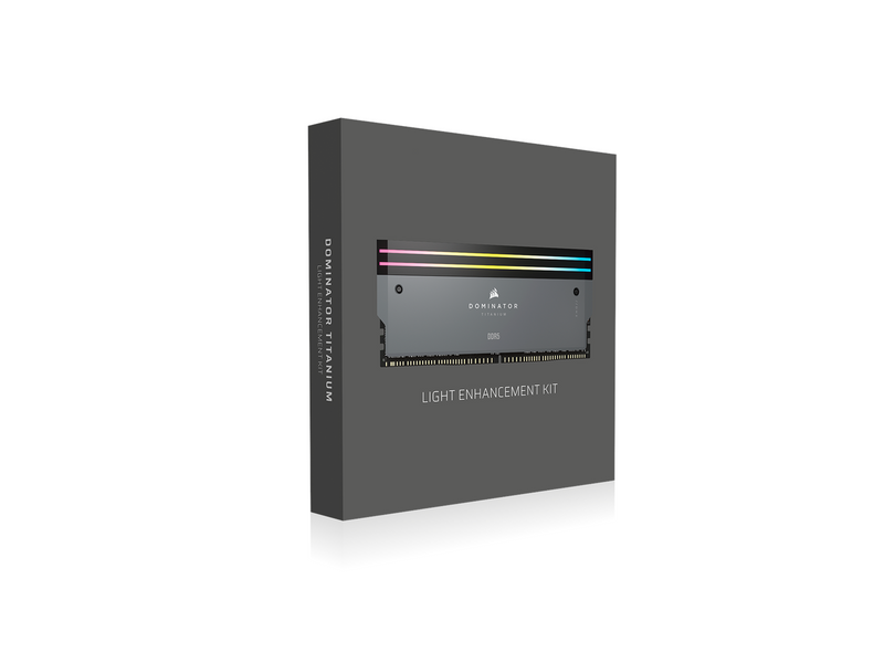 Corsair Dominator Titanium DDR5 Light Enhancement Kit - Grau mit RGB