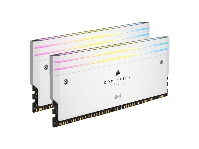 Corsair Dominator Titanium DDR5 Light Enhancement Kit - Weiß mit RGB
