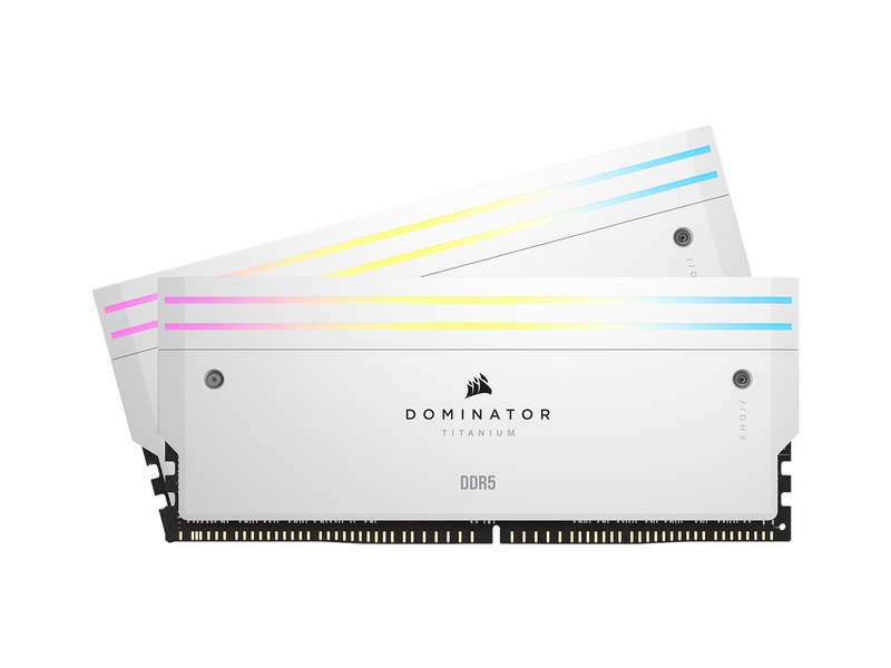 Corsair Dominator Titanium DDR5 Light Enhancement Kit - Weiß mit RGB