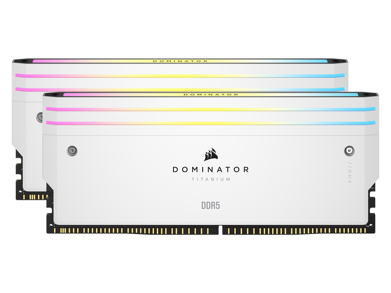 Corsair Dominator Titanium DDR5 Light Enhancement Kit - Weiß mit RGB