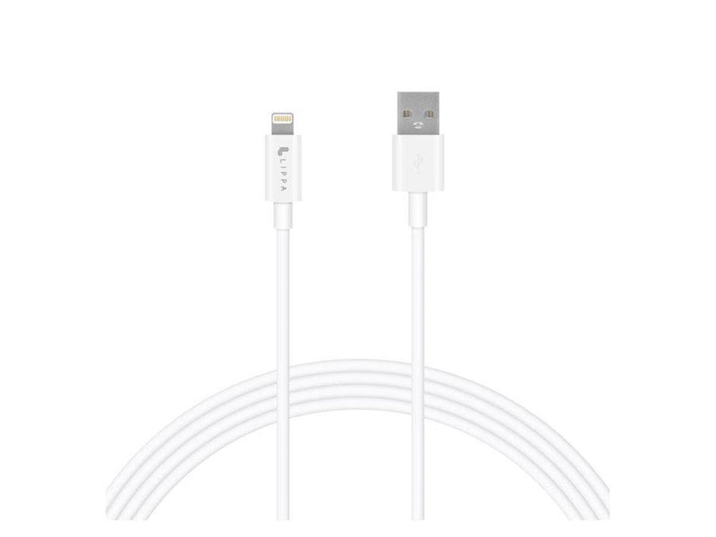 Lippa USB-A to Lightning cable 1m for Apple iPhone White