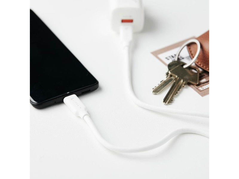 Lippa USB-C to USB-C 100W 10Gbps cable 2m White