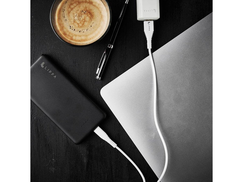Lippa USB-A to Micro USB cable 1m White