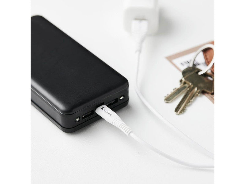 Lippa USB-A to Micro USB cable 1m White