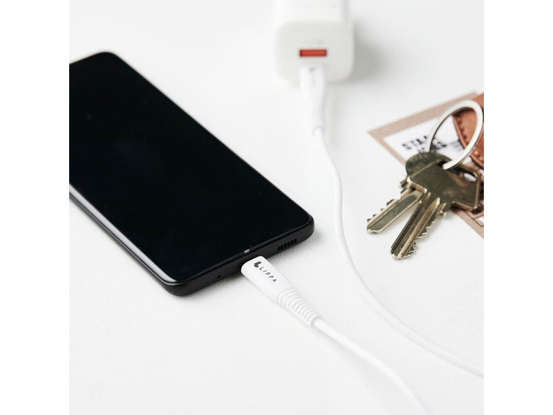 Lippa USB-C to USB-C cable 1m White