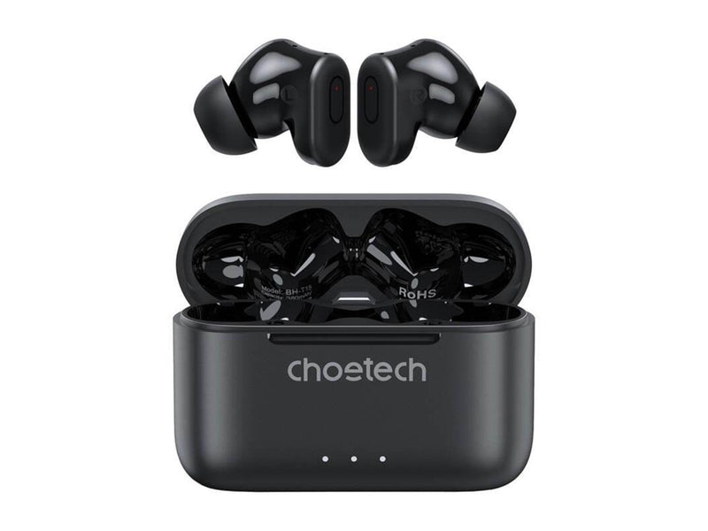 Choetech TWS BH-T15 ANC+ENC Wireless Headphones (black)