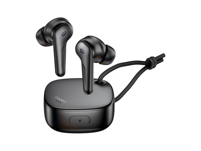 Choetech TWS BH-T17 ANC+ENC Wireless Headphones (black)