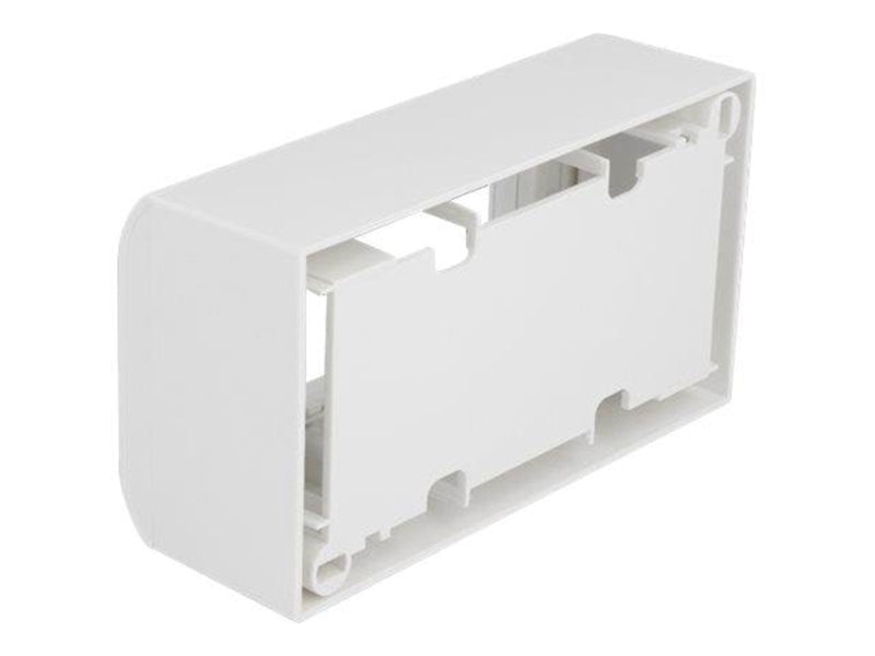 DeLOCK Easy 45 - Surface Mounted Box - White RAL 9003