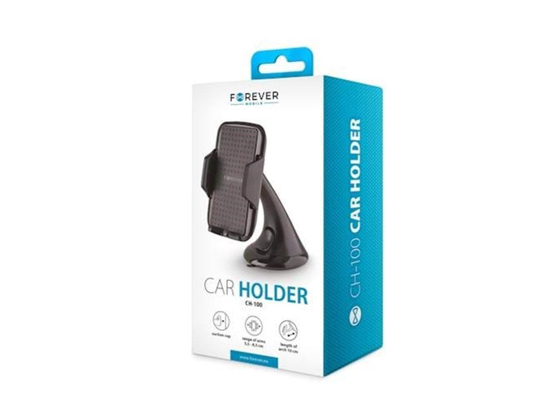 Forever Universal Mobile Phone Holder for Car - Black