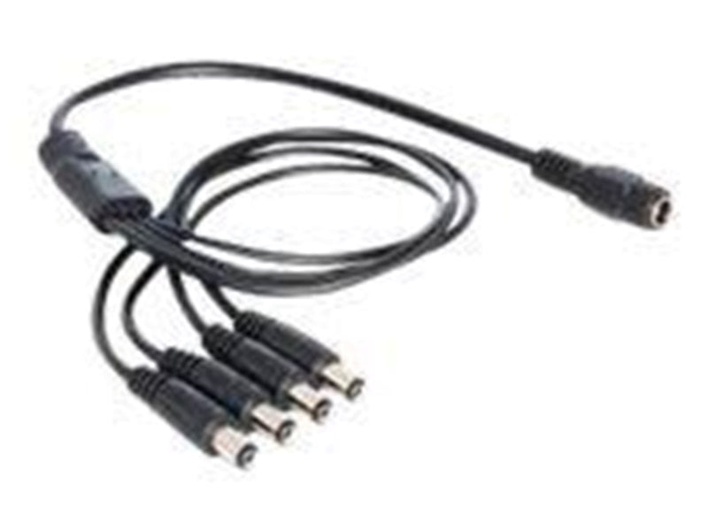 DeLOCK - Power Splitter - DC Jack 5.5 x 2.1 mm to DC Jack 5.5 x 2.1 mm - 50 cm