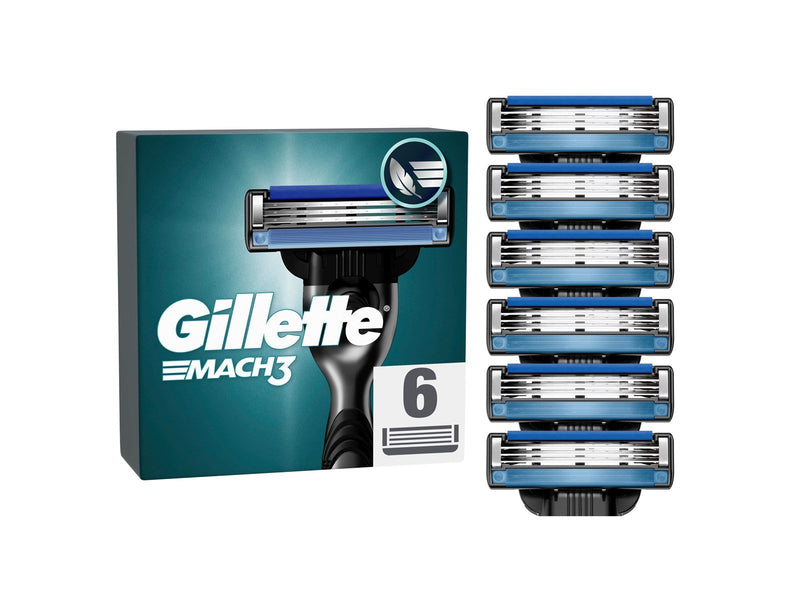 Gillette Mach3 Base 6 pcs