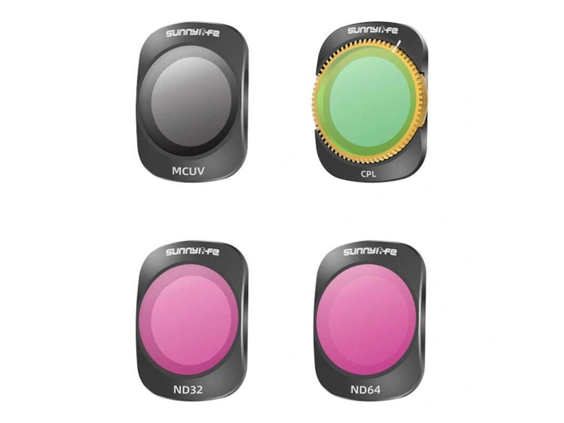 Sunnylife 4 filters MCUV CPL ND32/64 for Pocket 3