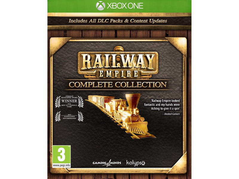 Railway Empire - Complete Collection - Microsoft Xbox One - Simulator - PEGI 3