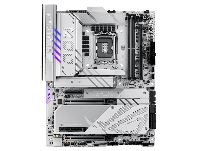 ASUS ROG MAXIMUS Z890 APEX Mainboard - Intel Z890 - Intel LGA1851 socket - DDR5 RAM - ATX