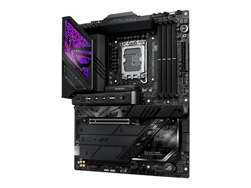 ASUS ROG STRIX Z890-E GAMING WIFI Mainboard - Intel Z890 - Intel LGA1851 socket - DDR5 RAM - ATX