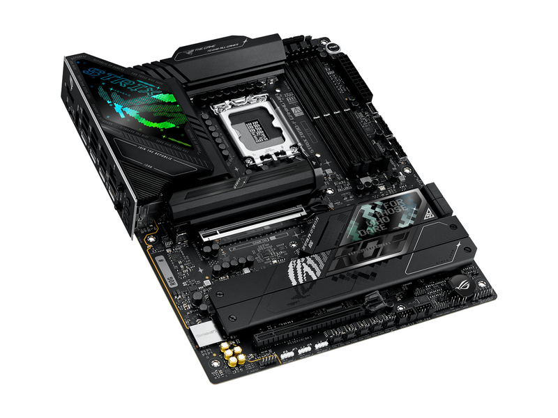 ASUS ROG STRIX Z890-F GAMING WIFI Mainboard - Intel Z890 - Intel LGA1851 socket - DDR5 RAM - ATX