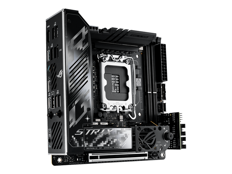 ASUS ROG STRIX Z890-I GAMING WIFI Mainboard - Intel Z890 - Intel LGA1851 socket - DDR5 RAM - Mini-ITX