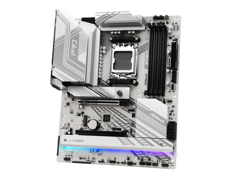 ASRock X870 PRO RS Mainboard - AMD X870 - AMD AM5 socket - DDR5 RAM - ATX