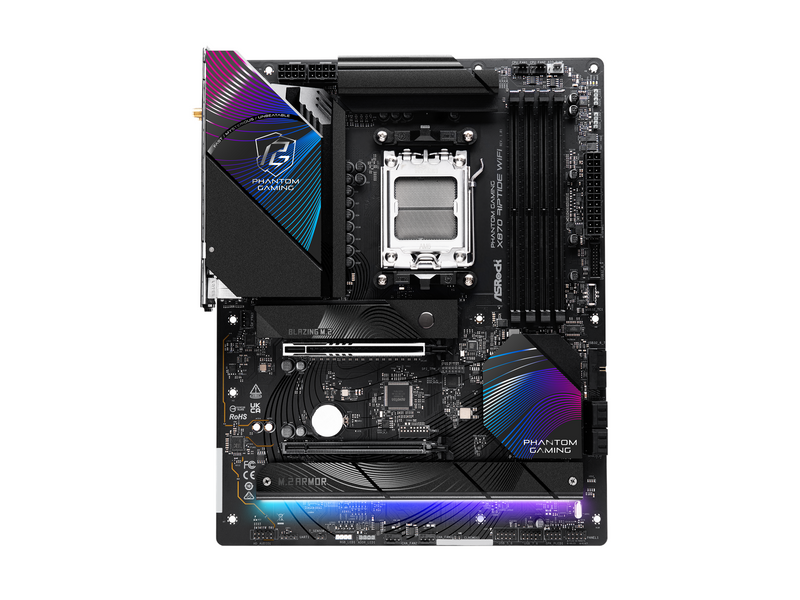 ASRock X870 RIPTIDE WIFI Mainboard - AMD X870 - AMD AM5 socket - DDR5 RAM - ATX
