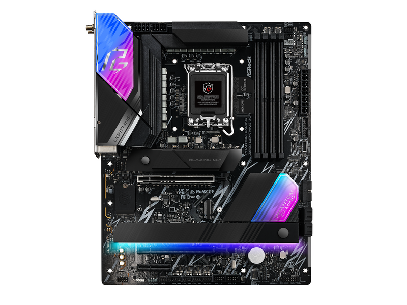 ASRock Z890 LIGHTNING WIFI Mainboard - Intel Z890 - Intel LGA1851 socket - DDR5 RAM - ATX
