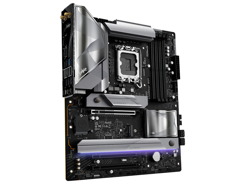 ASRock Z890 LIVEMIXER WIFI Mainboard - Intel Z890 - Intel LGA1851 socket - DDR5 RAM - ATX
