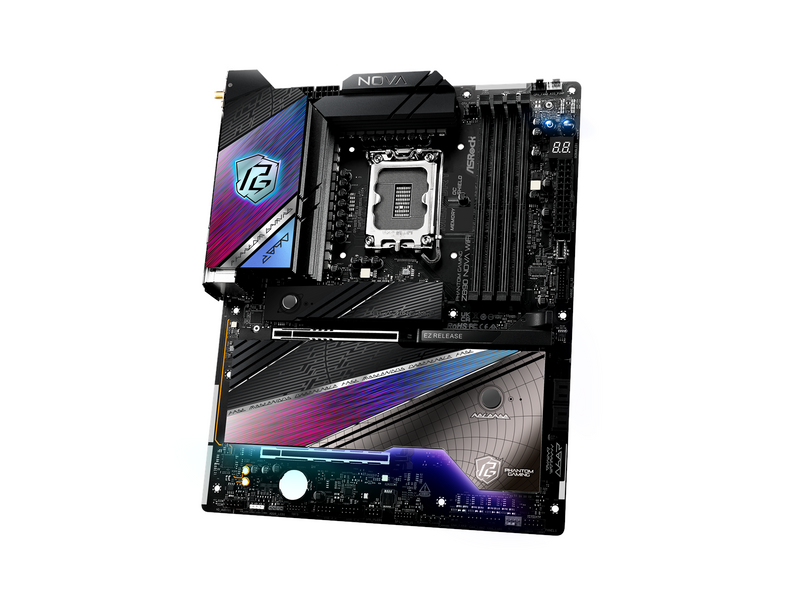 ASRock Z890 NOVA WIFI Mainboard - Intel Z890 - Intel LGA1851 socket - DDR5 RAM - ATX