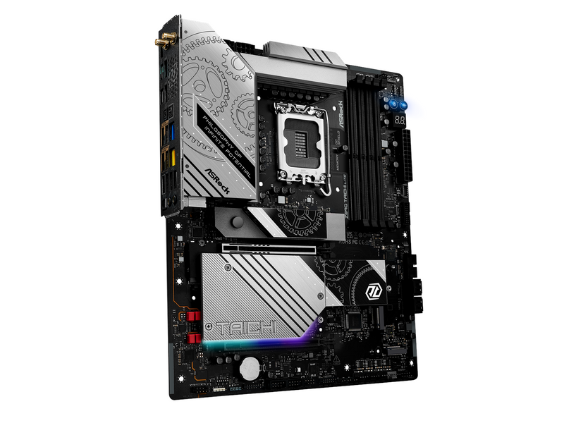 ASRock Z890 TAICHI LITE Mainboard - Intel Z890 - Intel LGA1851 socket - DDR5 RAM - ATX