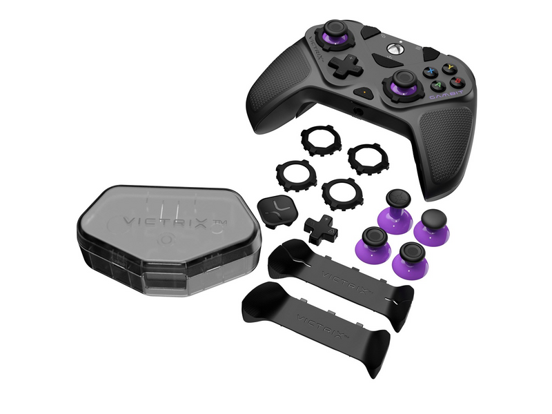 PDP Victrix Gambit Prime - Grey - Wired Controller - Microsoft Xbox One