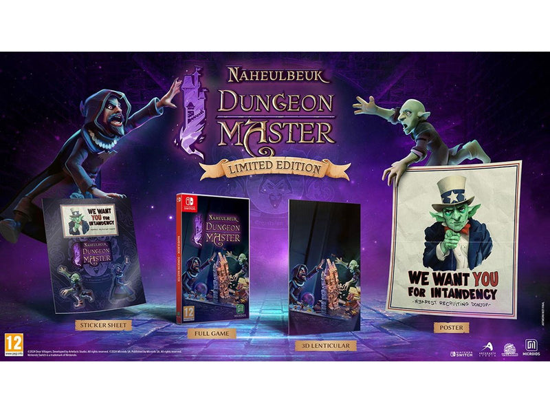 Naheulbeuk's: Dungeon Master (Limited Edition) - Nintendo Switch - Strategie - PEGI 12