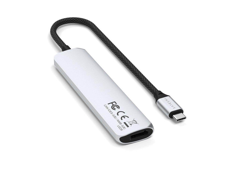 Satechi 6-in-1 USB-C Slim Multiport Adapter - Silver