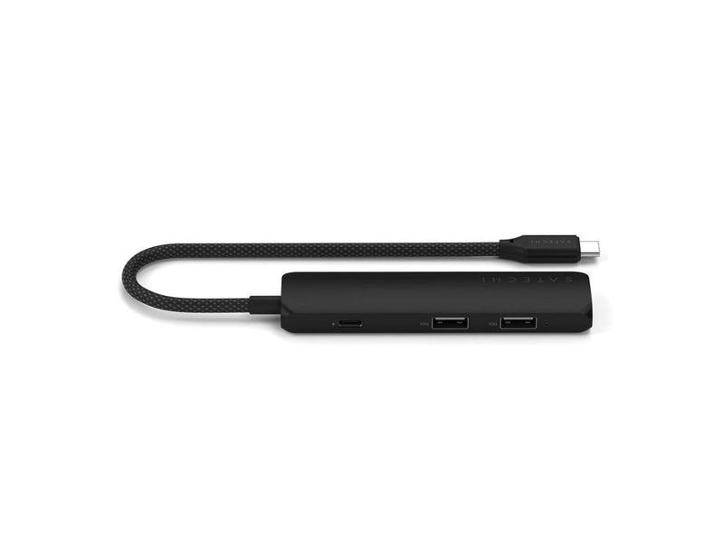 Satechi 4-in-1 USB-C Slim Multiport Adapter 4K - Black