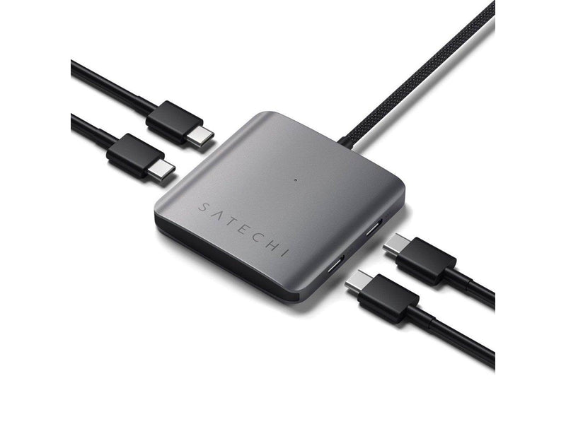 Satechi 4-Port USB-C Hub with PD USB-Hubs - 4 - silber