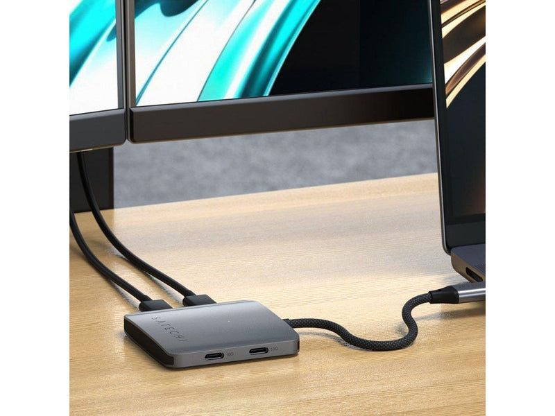 Satechi 4-Port USB-C Hub with PD USB-Hubs - 4 - silber