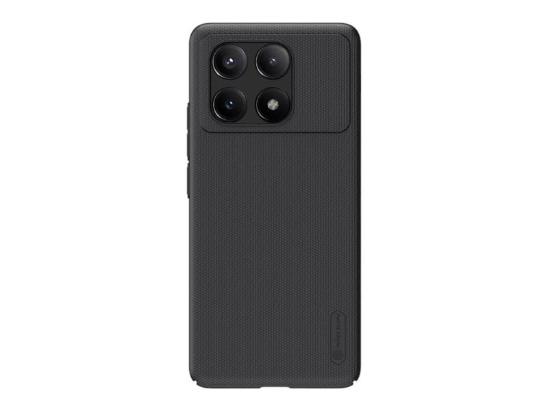 Nillkin Super Frosted Shield Pro case for Xiaomi Redmi K70E/Poco X6 Pro 5G (black)