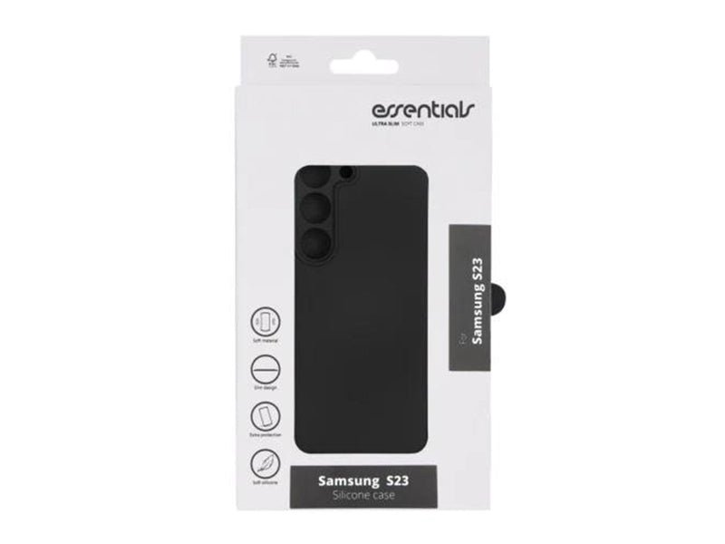 Essentials Cover Black - Samsung Galaxy S23