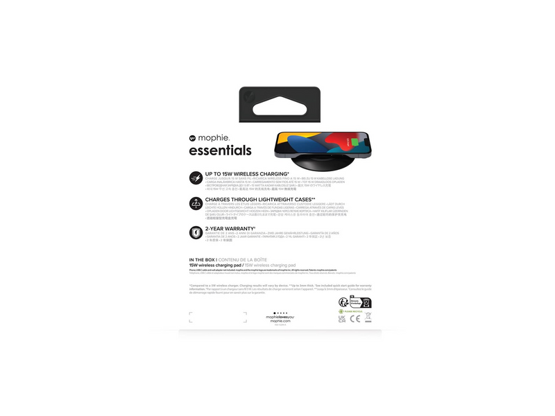 Mophie Essentials Charge Pad - Black