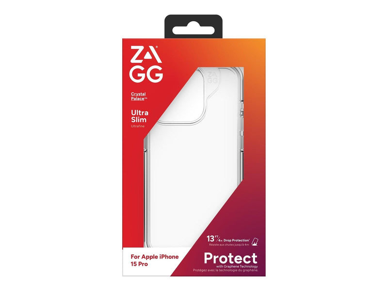 ZAGG Crystal Palace for iPhone 15 Pro - Clear