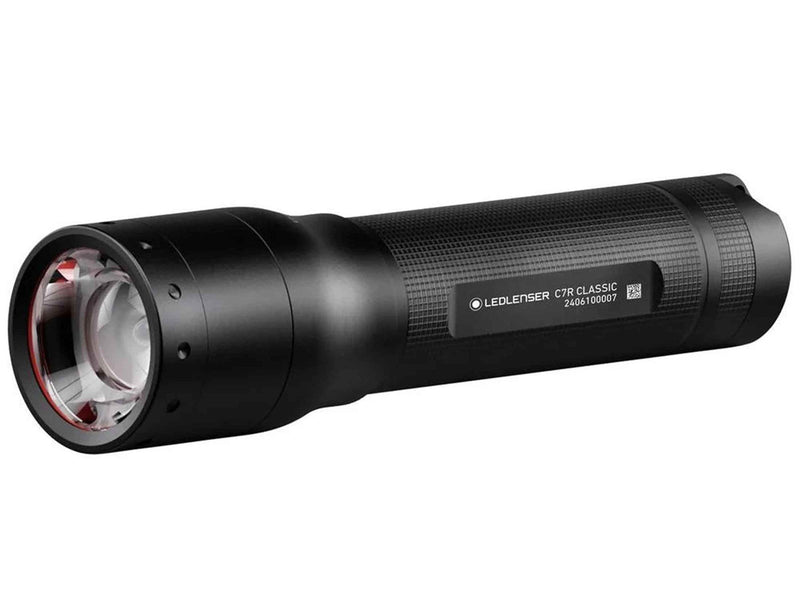 Ledlenser C7R Classic flashlight, 1000 lm, black