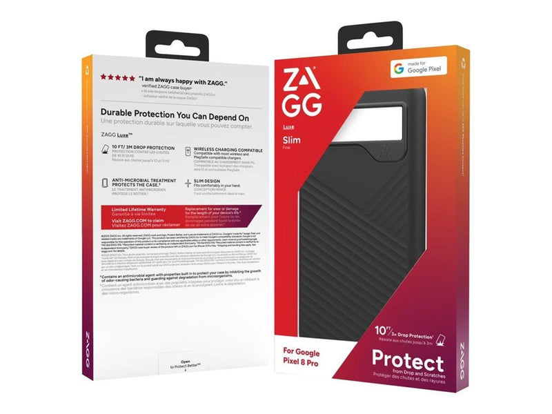 ZAGG Luxe PCR for Google Pixel 8 Pro - Black