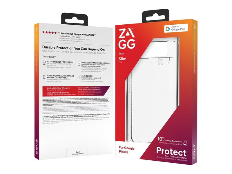 ZAGG Luxe PCR Google Pixel 8 - Clear