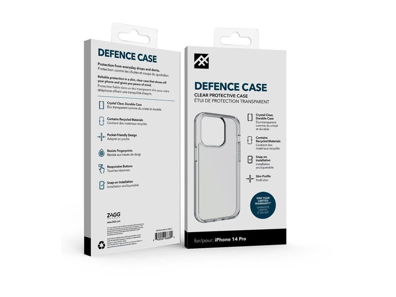 ZAGG iFrogz Defence for iPhone 14 Pro - Clear